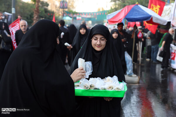پیاده‌روی جاماندگان اربعین در تهران - 2