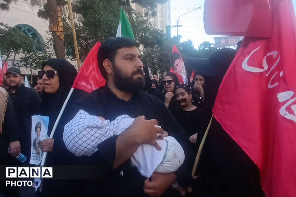وداع باشکوه با خورشید در شهر خورشید؛ مشهد یکپارچه در سوگ