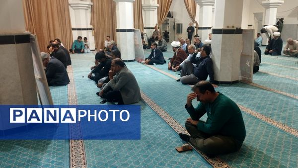 برگزاری مراسم چهلم شهدای جنگ ۱۲ روزه در شهرستان خلیل آباد
