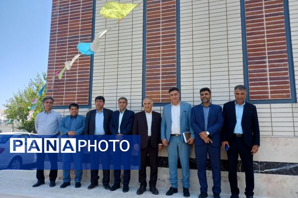 افتتاح آموزشگاه ۱۲ کلاسه حاج ابوالقاسم مصلح شیرازی ناحیه ۴ شیراز در راستای تحقق نهضت عدالت آموزشی