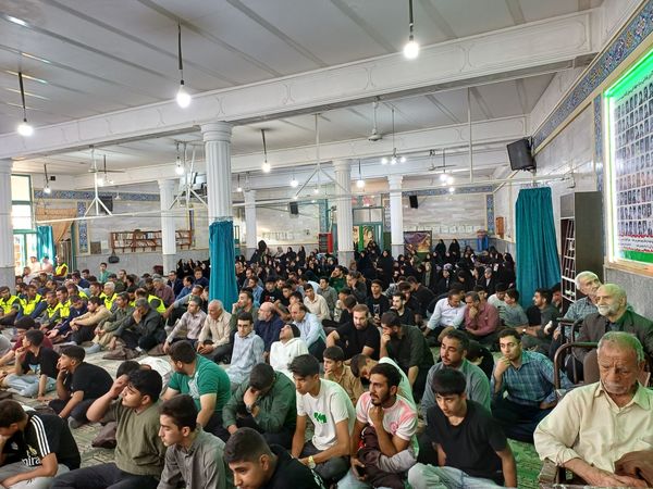 مراسم باشکوه یادواره شهدای شهرستان اسدآباد