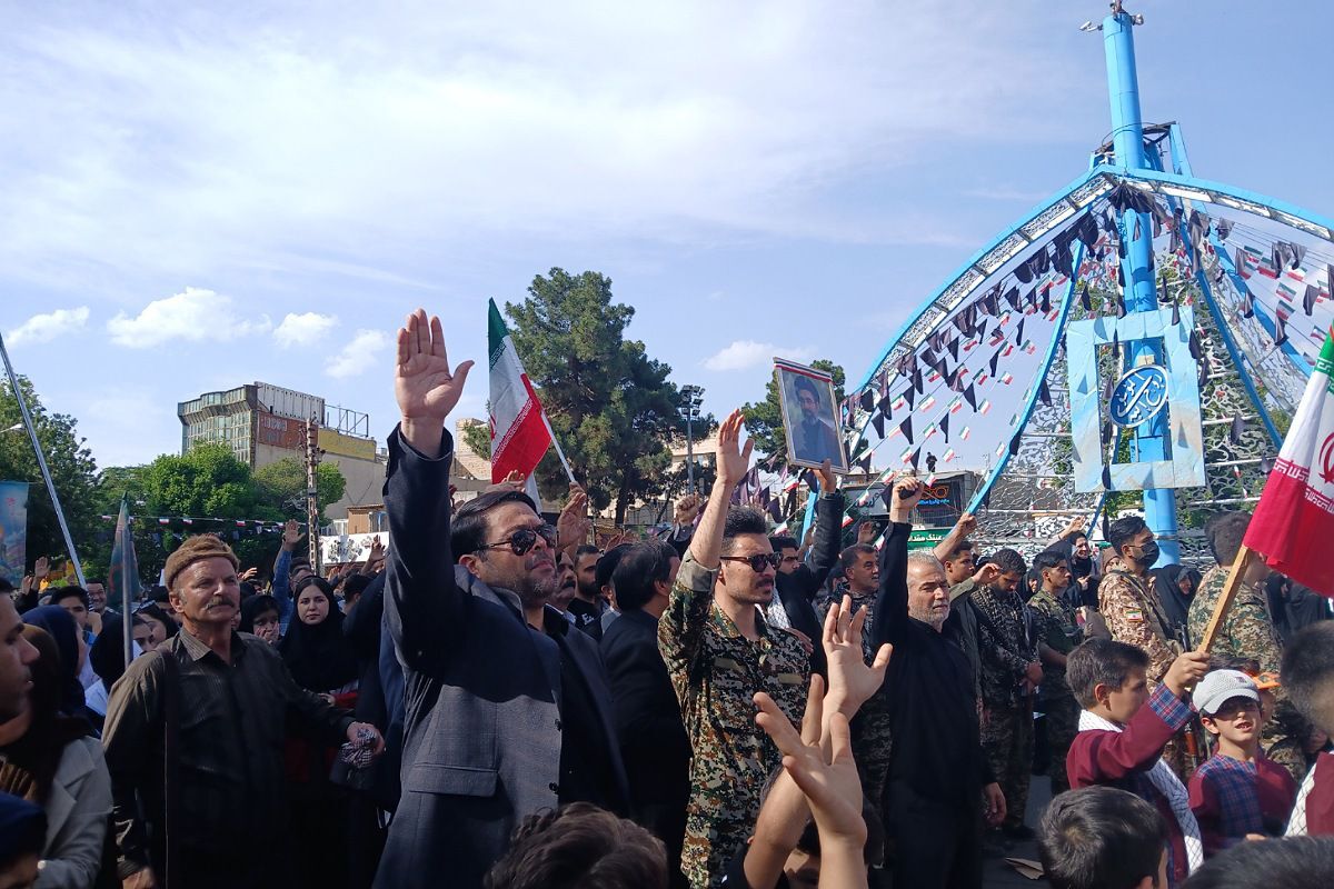 نقش افرینی دختران جان فدا دیار ۱۵ خرداد 