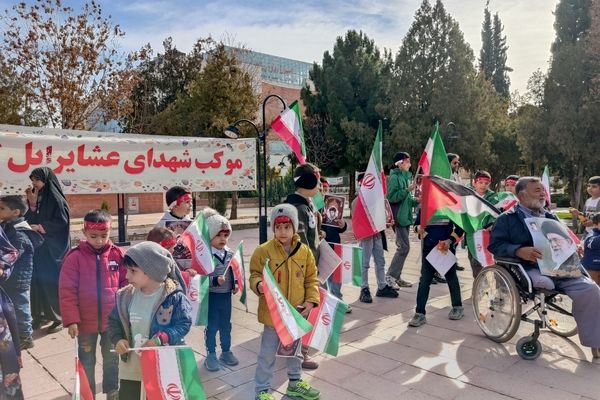 راهپیمایی ۲۲ بهمن در دیار حاج قاسم سلیمانی