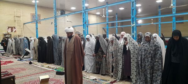 دروازه‌های آسمان بر معتکفین روز اول گشوده شد