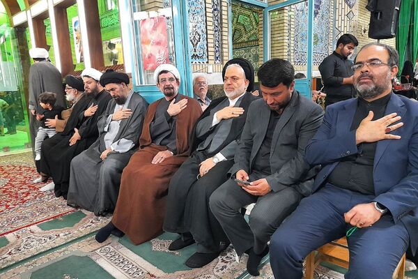 مراسم بزرگداشت شهدای خدمت در شهرستان ورامین 