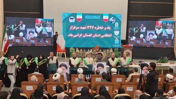 برگزاری یادواره ۳۲۷ شهیدسرافراز انتظامی استان گلستان