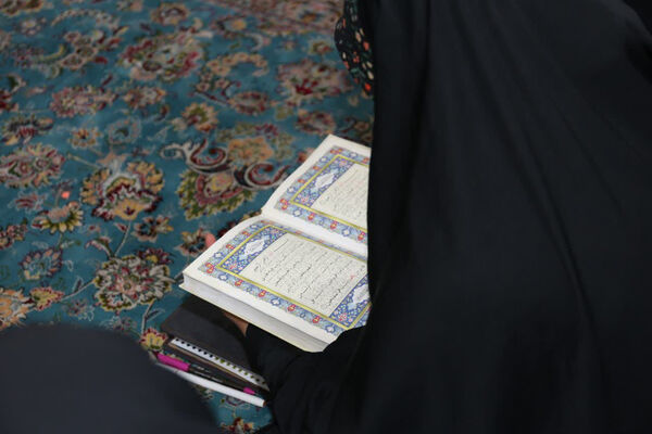 دومین روز اعتکاف دانش‌آموزی دختران در قم
