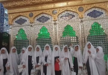 جشن تکلیف دانش آموزان دختر