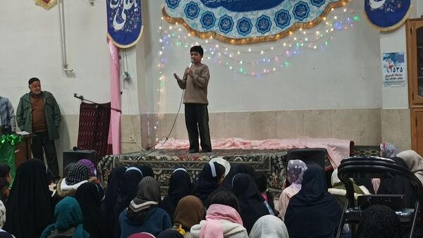 مراسم ولادت امام علی (ع)و سالگرد شهادت حاج قاسم سلیمانی در مسجد چهارده معصوم الغدیر
