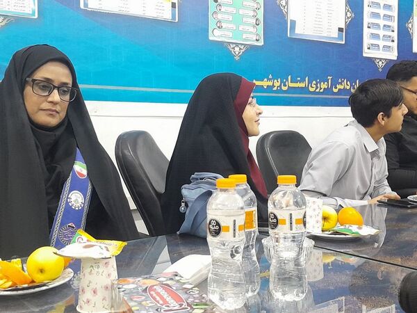 بازدید مشاور وزیر آموزش و پرورش از سازمان دانش‌آموزی استان بوشهر