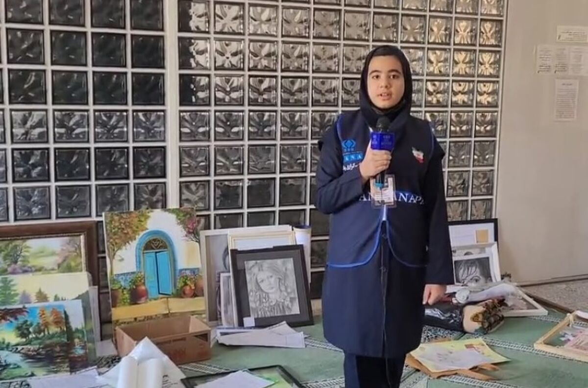 داوری آثار دانش‌آموزان گلپایگان در جشنواره امید فردا/ فیلم