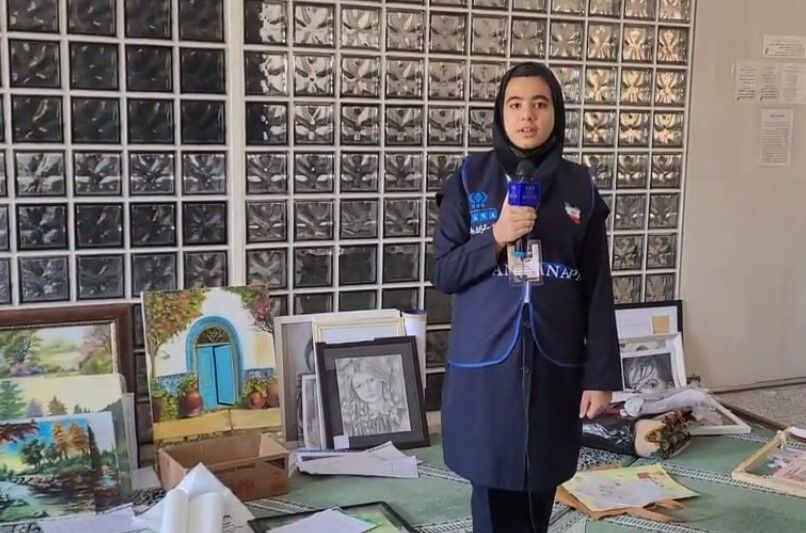 داوری آثار دانش‌آموزان گلپایگان در جشنواره امید فردا/ فیلم