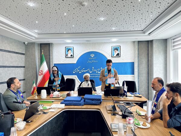 افتتاحیه دوازدهمین دوره مجلس دانش‌آموزی در استان مرکزی