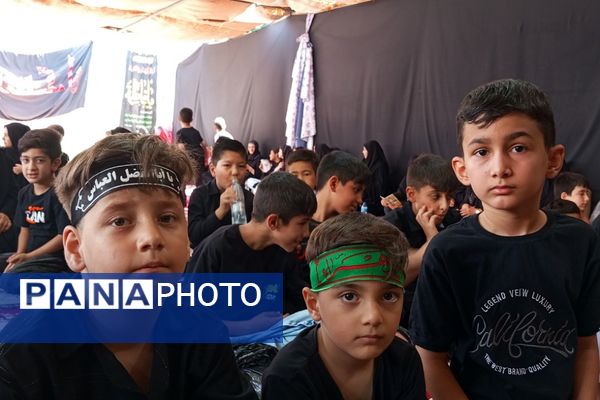 سوگواری سیدالشهدا در دبستان تربیت نصیر شهر