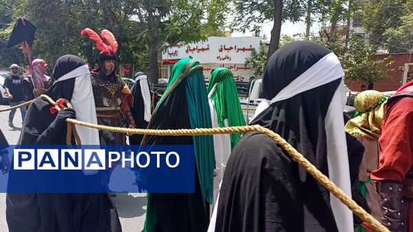 برگزاری تجمع یوم العباس در امامزاده حسن کرج