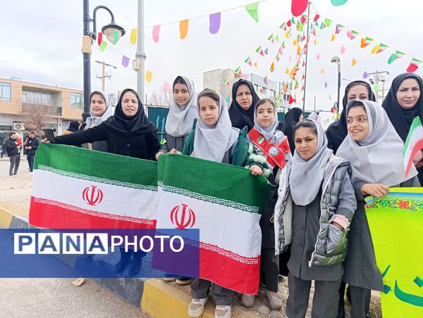 راهپیمایی ۲۲ بهمن در مشهدمرغاب