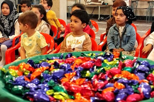 برگزاری جشن روز جهانی کودک در دارالقرآن حجت الاسلام قرائتی ناحیه یک شهرری