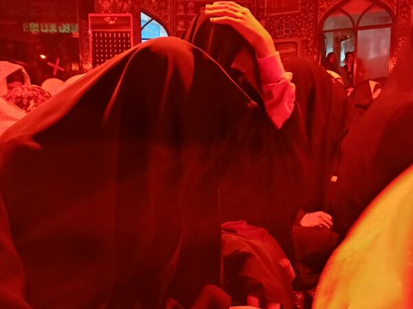 اعتکاف دانش‌آموزی مسجد موسی بن جعفر شهر دولت آباد ویژه دختران