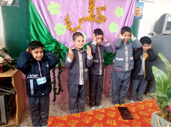 برگزاری مراسم روز پدر در مدارس خلیل‌آباد 