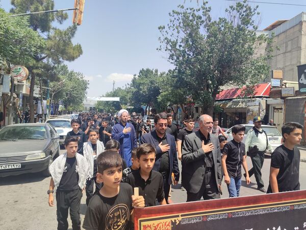 سوگواره احلی من‌‌العسل با حضور دانش‌آموزان آذرشهری 