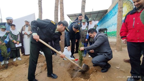 مراسم درختکاری در کلات 