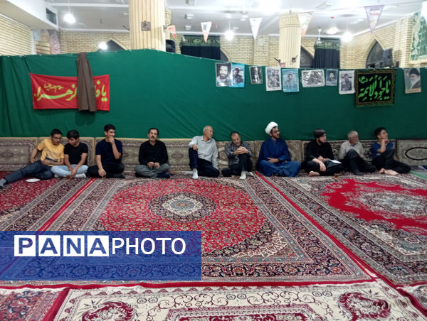 مراسم عزاداری شهادت امام محمد باقر(ع) در شهر جعفریه قم 