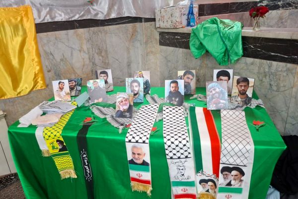 اعتکاف دانش‌آموزان در مسجد امام حسین رباط‌کریم