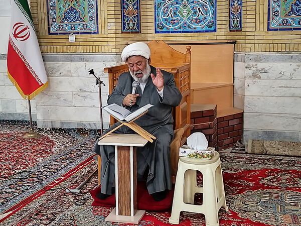 مراسم دعای عرفه در شهر درق