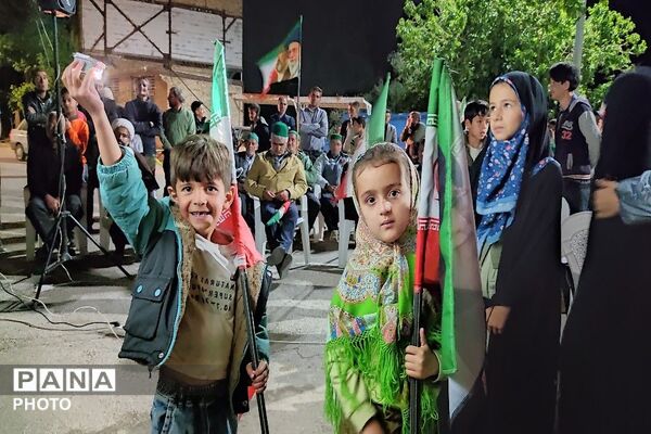 آلبوم تصاویری از حضور مردم شهر بار در اجتماع خیابانی 
