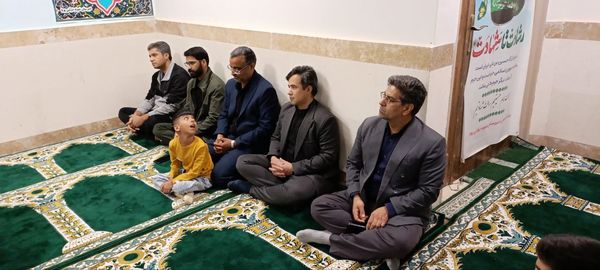 لبیک دانش‌آموزان دبیرستان نمونه دولتی آفرینش به ندای مظلومیت حضرت زهرا (س)