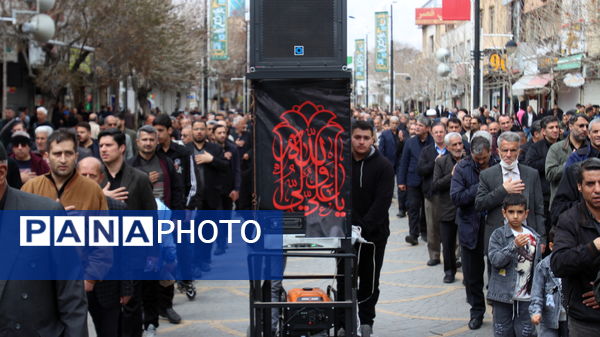 حرکت دسته عزاداری شهادت حضرت امیرالمومنین