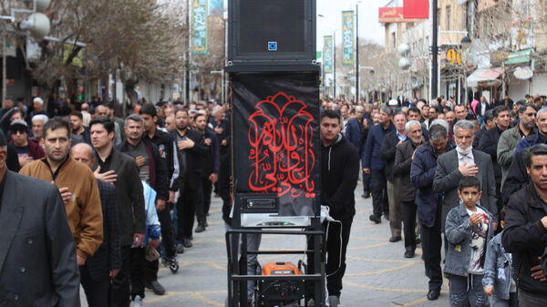 حرکت دسته عزاداری شهادت حضرت امیرالمومنین
