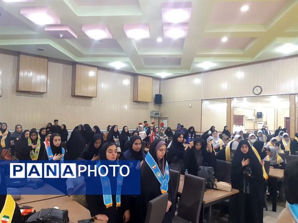 مراسم سالروز تأسیس سازمان دانش‌آموزی در مازندران