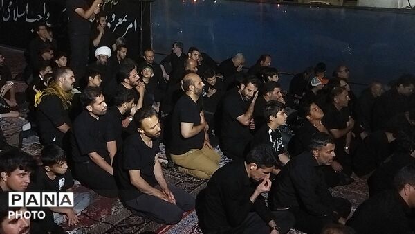 مراسم شب تاسوعای حسینی در هیئت منتظران ظهور نیشابور 