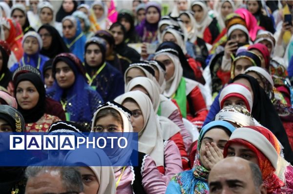 بیست و سومین اردوی کشوری دانش‌آموزان عشایر در مشهد مقدس