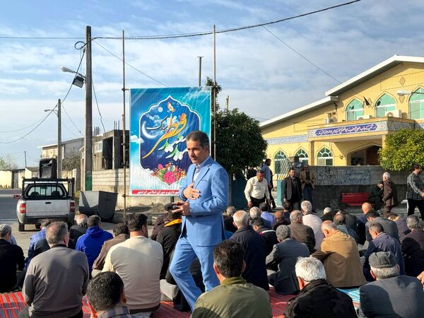 اقامه نماز عید فطر در ایزدشهر