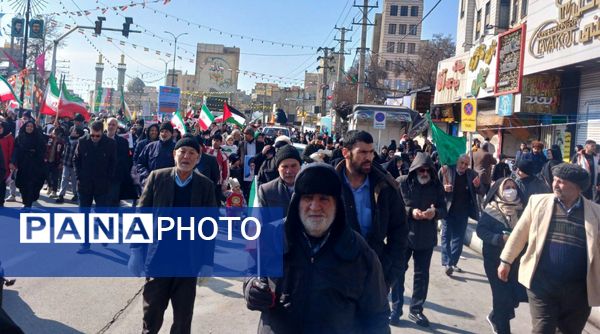 حضور پرشور و باشکوه مردم محمدشهر در راهپیمایی ۲۲بهمن