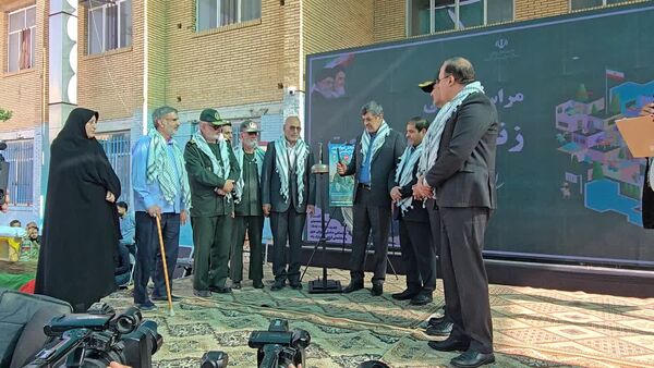 آیین باشکوه استانی زنگ مهر و مقاومت در یزد