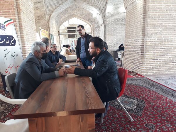 میز خدمت شهرستان نیشابور  در اولین هفته آذر ماه