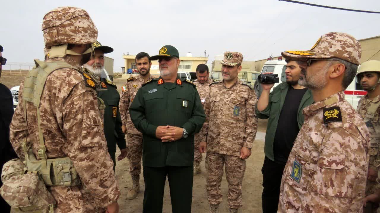 فرمانده نیروی زمینی سپاه از مرزهای جنوب غرب کشور بازدید کرد