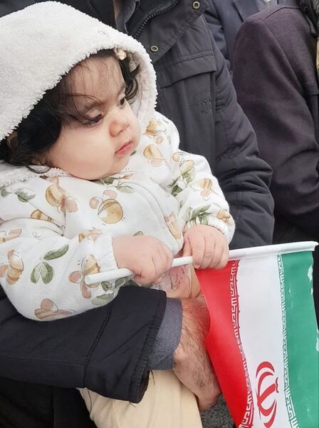 خیابان‌های همدان در ۲۲ بهمن تابلوی تمام‌نمای وحدت ملی