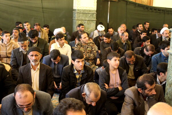 نماز جمعه باشکوه بندپی شرقی