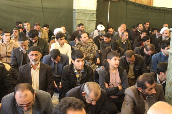 نماز جمعه باشکوه بندپی شرقی