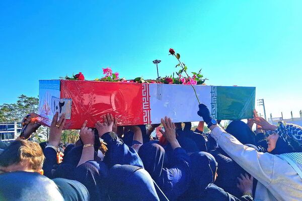 استقبال باشکوه از پیکر۶ شهید گمنام در شهرستان باشت
