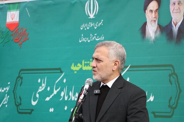 آیین افتتاح مدرسه ۱۴ کلاسه روستای خیرآباد