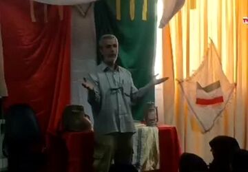 یادواره شهدا در مدرسه حانیه و مهدیه روستای صرم