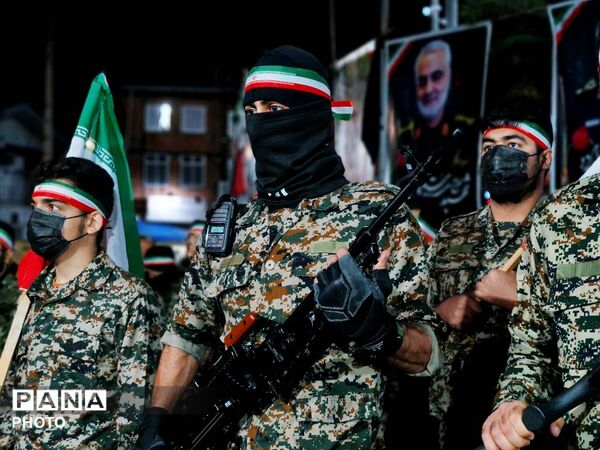رزمایش جانفدا برای ایران امام رضایی در گلوگاه