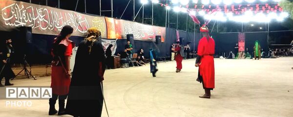 شهر جدید هشتگرد در سوگ هیئت عاشقان حسین (ع) 