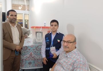 گزارش خبرنگار پانا از شعبه اخذ رأی در خانه مداحان استان اصفهان