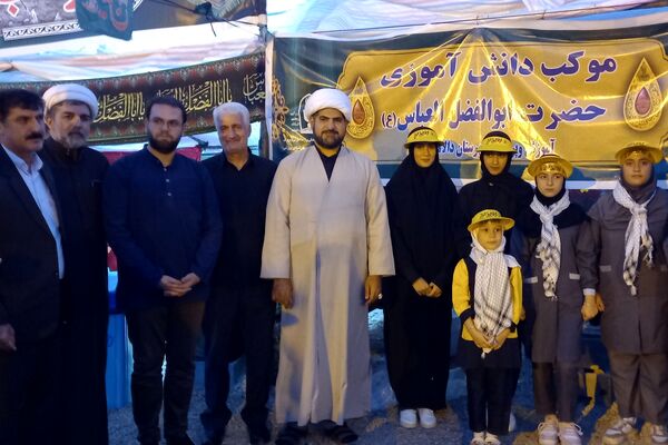 بازدید قائم مقام سازمان دانش‌آموزی کشور از مواکب استان کرمانشاه 